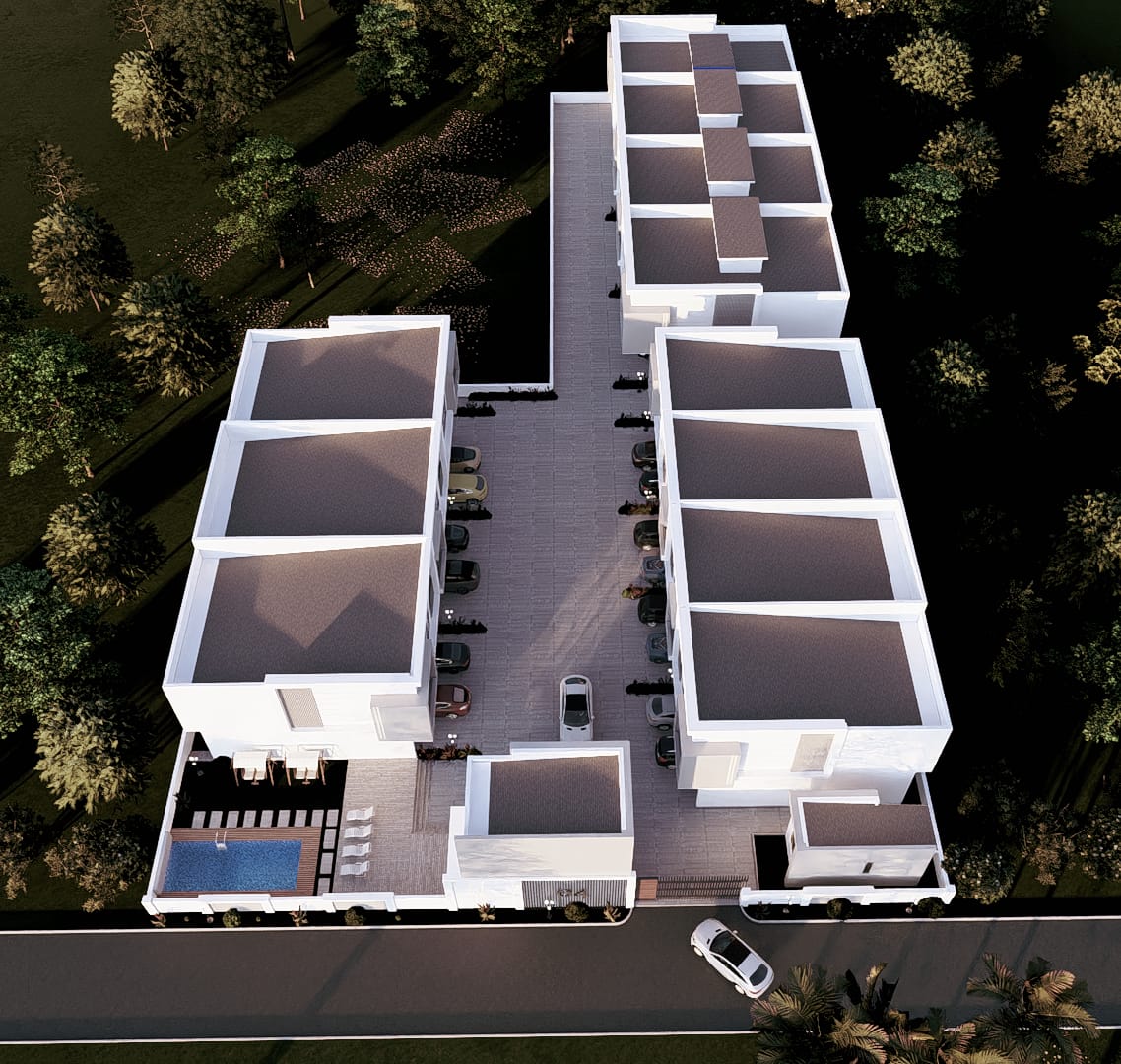 Aerial overview